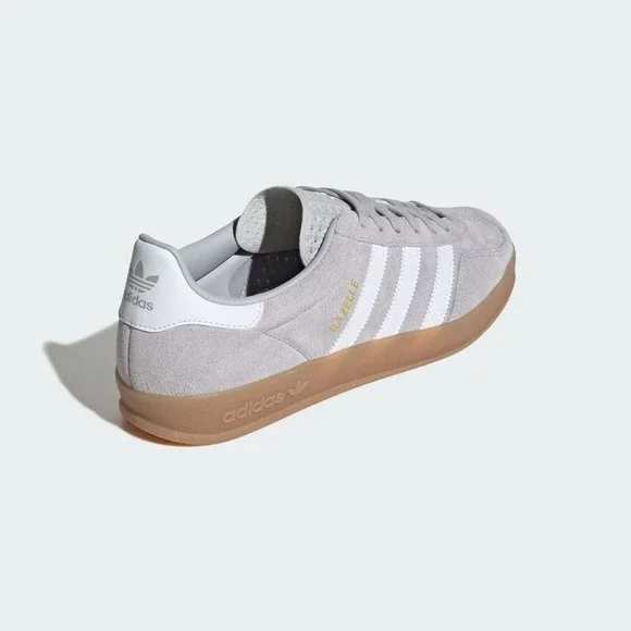 11.5M - [NEW] Men's adidas Gazelle Indoor Shoes 'Grey' JQ0176